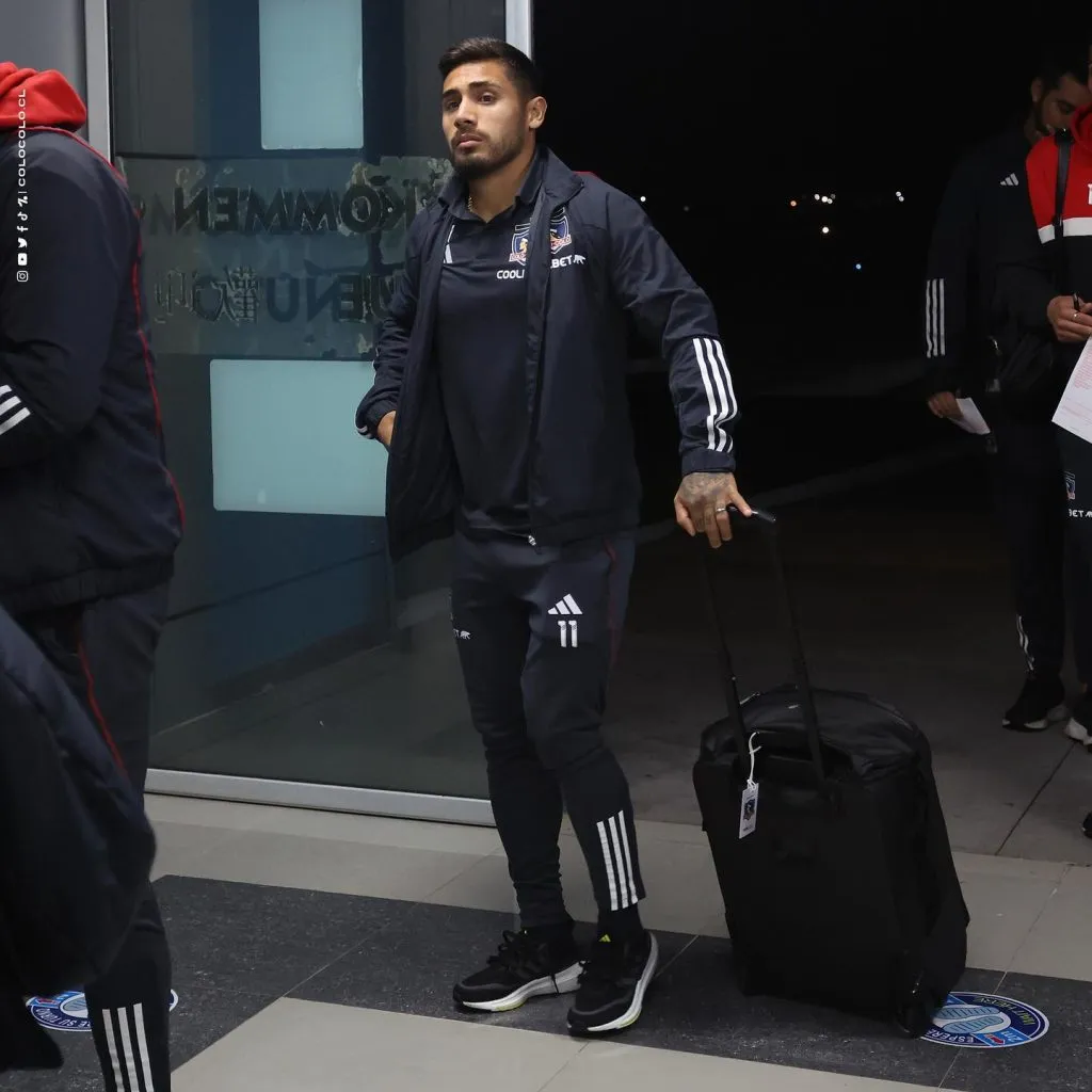 Marcos Bolados vuelve a la Copa Libertadores tras perderse el duelo con Boca Juniors. Foto: Comunicaciones Colo Colo.
