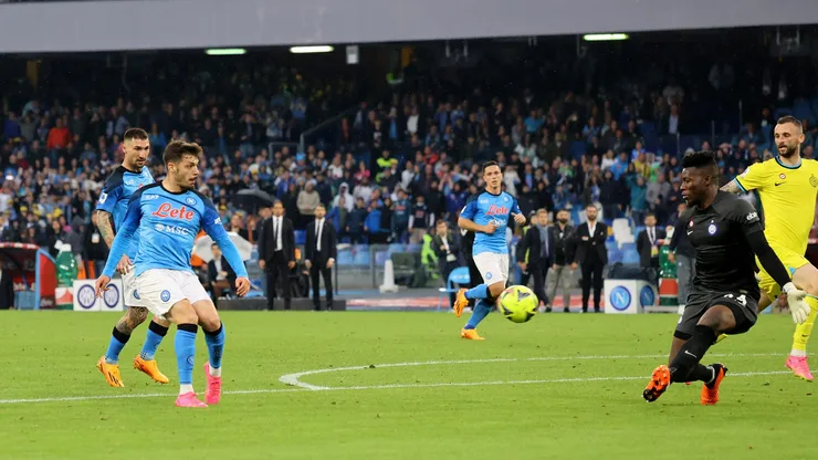 Napoli se impuso al Inter en casa