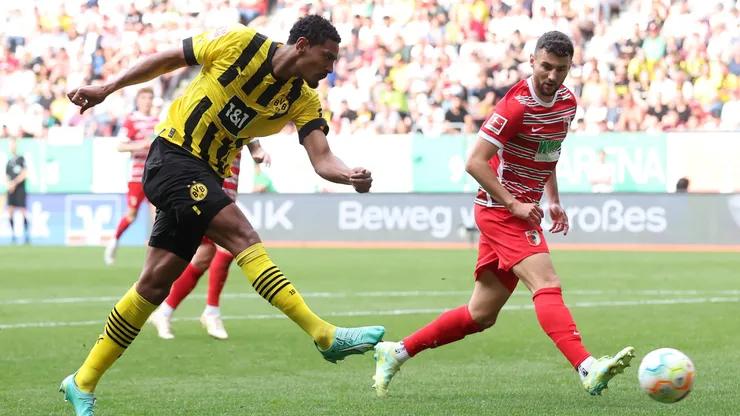 Sebastian Haller fue la gran figura del partido