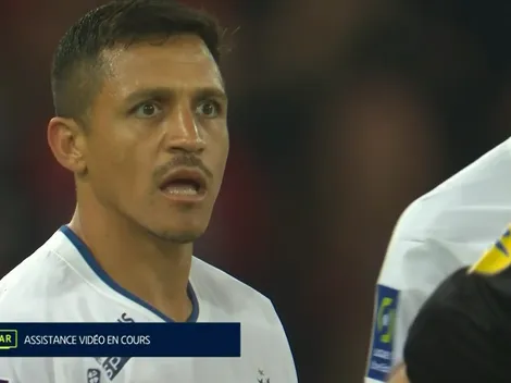 ¡Era la ventaja del Marsella! El VAR le anula un gol a Alexis