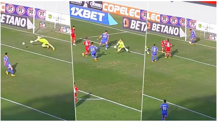 Salvada triple de la U contra Ñublense.