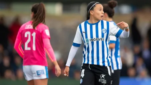 Camila Sáez llegó en 2022 al Deportivo Alavés