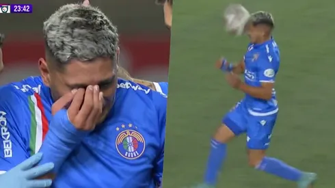 Luis Riveros sufrió un trauma ocular