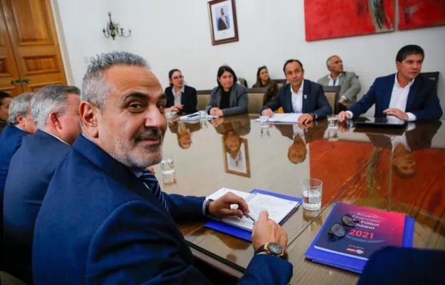 Pablo Milad está en el ojo del huracán por sus mensajes filtrados en el grupo de la ANFP. | Foto: Archivo.