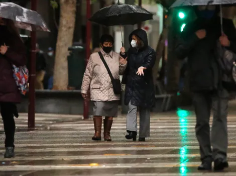 Lluvia en seis regiones: Conoce dónde lloverá este fin de semana