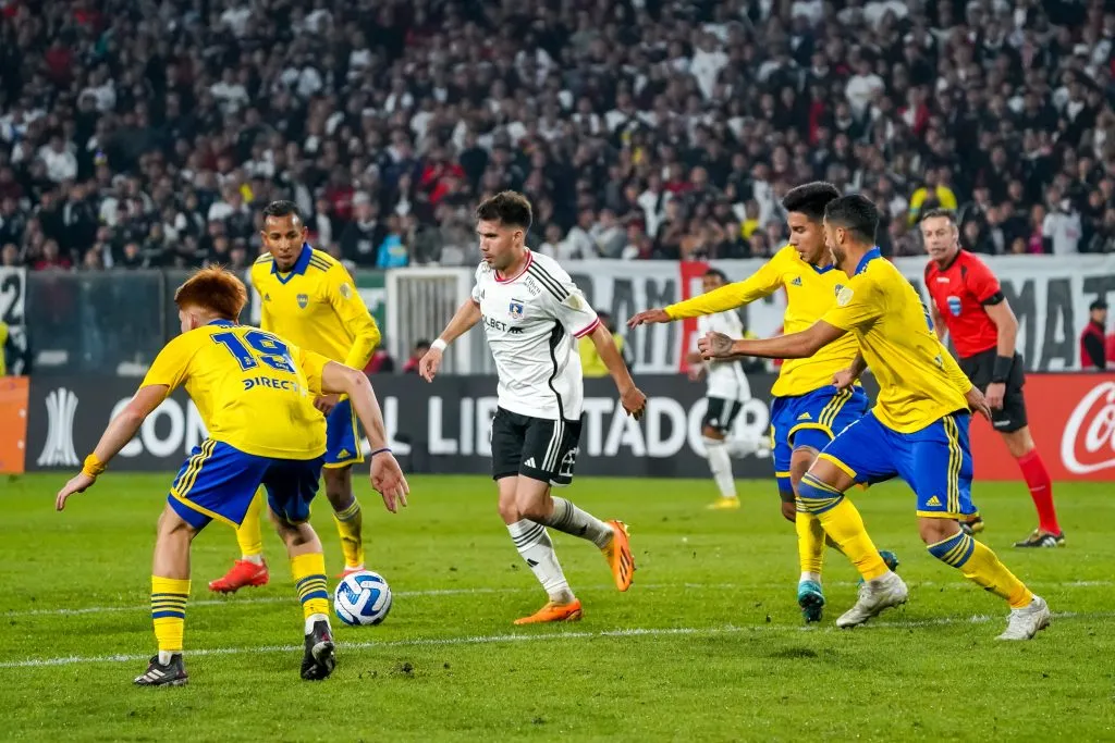 Colo Colo perdió por 2-0 ante Boca Juniors en el primer duelo jugado en el Monumental. | Foto: Guillermo Salazar.