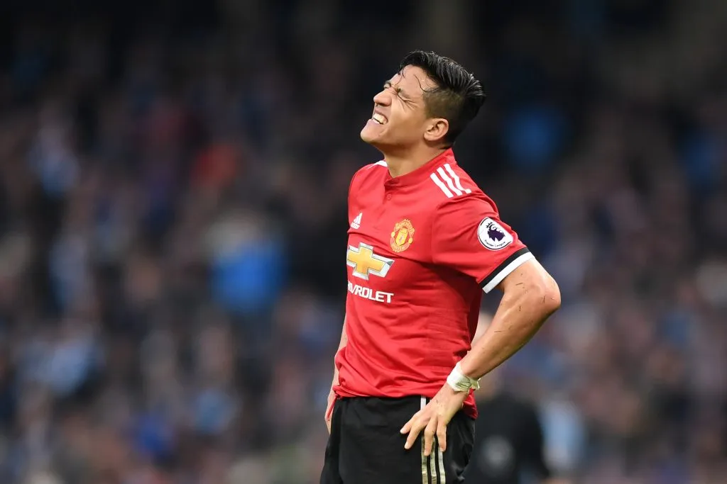 La radiografía del paso de Alexis Sánchez por el Manchester United. (Michael Regan/Getty Images)