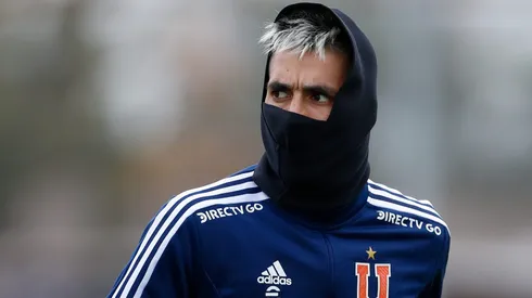 Leandro Fernández vuelve poco a poco a los entrenamientos en Universidad de Chile.