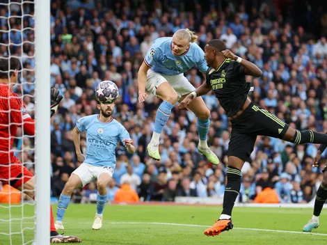 El particular festejo de Haaland por el paso a la final de Champions