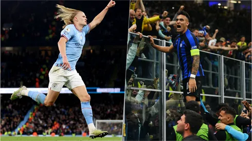 Erling Haaland comanda al Manchester City ante un Inter de Milán que de la mano de Lautaro Martínez espera hacer historia. Foto: Getty Images