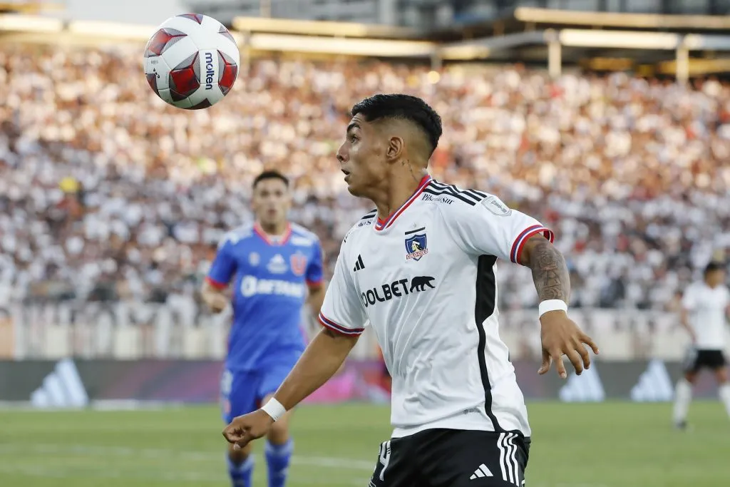 Jordhy Thompson jugó ante la U por última vez, hace dos meses (Photosport)