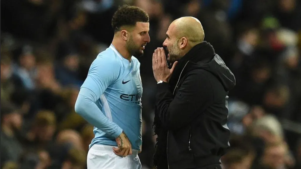 Walker dolido con Guardiola a horas de semifinales de Champions League