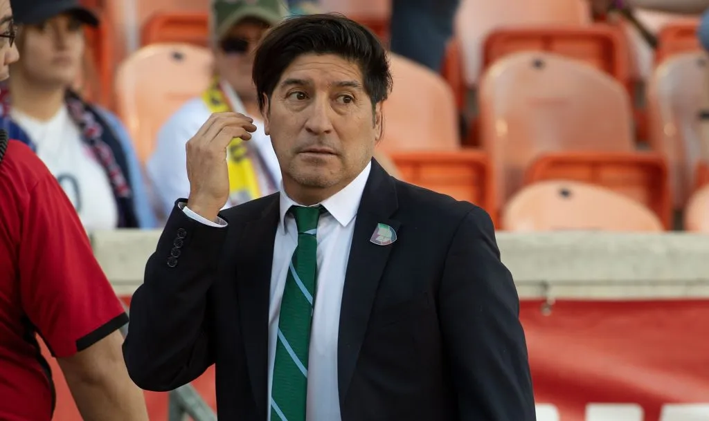 Iván Zamorano en un partido amistoso de Chile vs. Estados Unidos. Opinó de la semifinal de Champions League entre el Manchester City y el Real Madrid. (Mexsport/Photosport)
