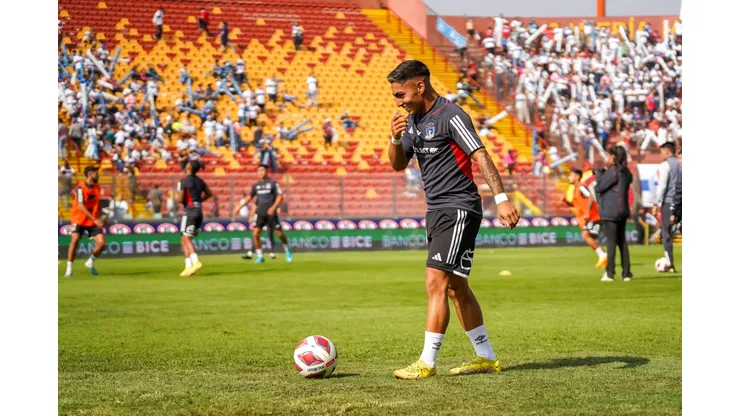 Jordhy Thompson en el trabajo precompetitivo ante la UC: vuelve a las citaciones de Colo Colo vs- Curicó Unido.