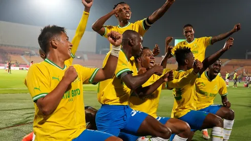 Marcelo Allende suma un nuevo título en su carrera en el extranjero. Foto: Comunicaciones Mamelodi Sundowns.