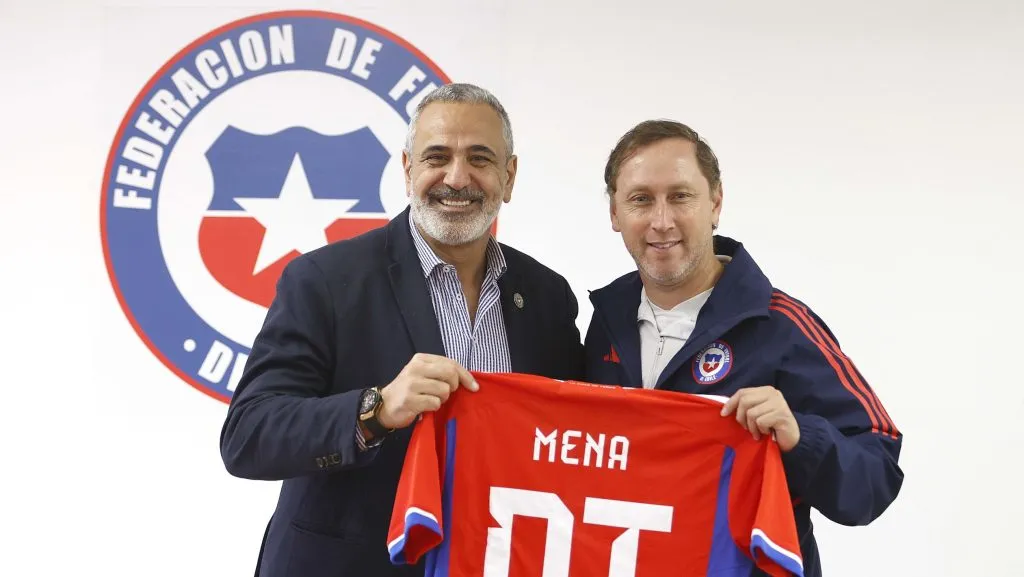 Mena fue confirmado como seleccionador nacional el pasado martes. | Carlos Parra / Comunicaciones ANFP