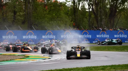 El GP de la Emilia Romagna del 2022 también se disputó con mal clima