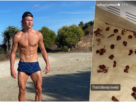 Extraña dieta de Haaland repugna a sus seguidores