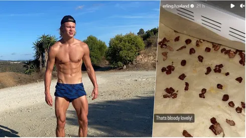 La extraña dieta de haaland que causó impacto en redes sociales