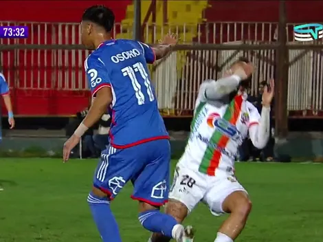 Osorio se va expulsado ante Cobresal y la U se llena de bajas
