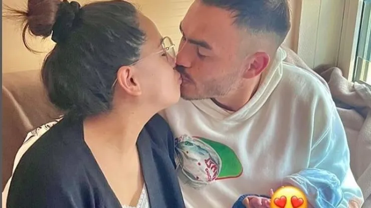 La emotiva bienvenida de Gabi Suazo a su hijo recién nacido
