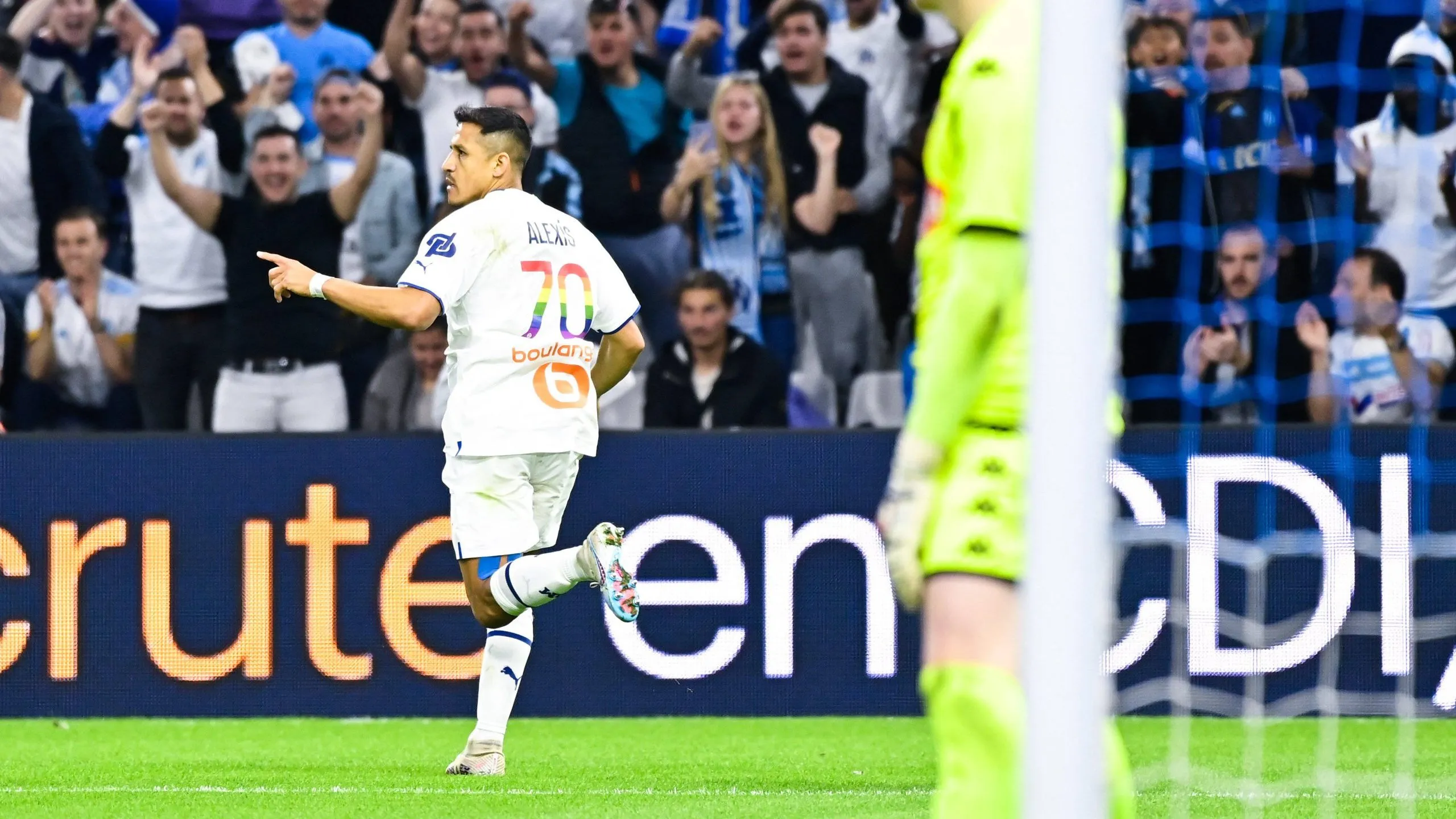Alexis Sánchez anotó y asistió en la victoria contra el Angers. Foto: IMAGO.