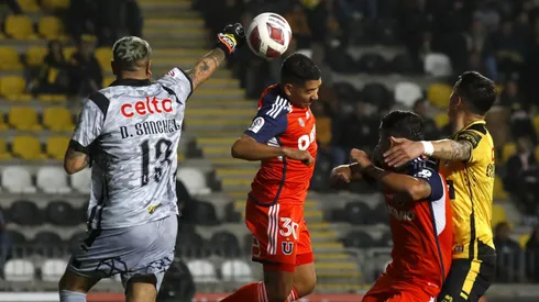 Cristián Palacios es uno de los goleadores de la U en el actual torneo.