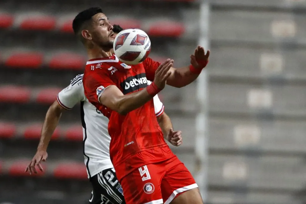 Lucas Passerini tiene una buena campaña en Unión La Calera. Foto: Photosport.