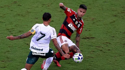 Pulgar fue titular en el triunfo del Flamengo