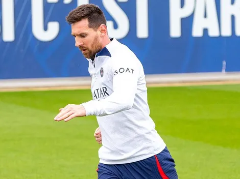 Se levanta el castigo: Messi entrena con el PSG