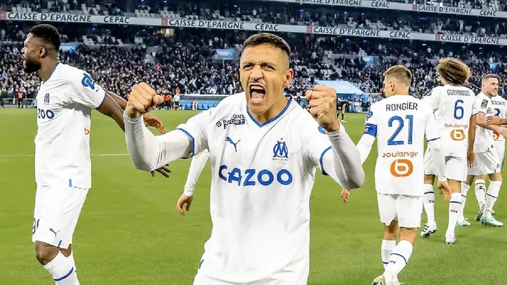 Alexis Sánchez está loco con el ambiente del Marsella. Foto: Instagram.