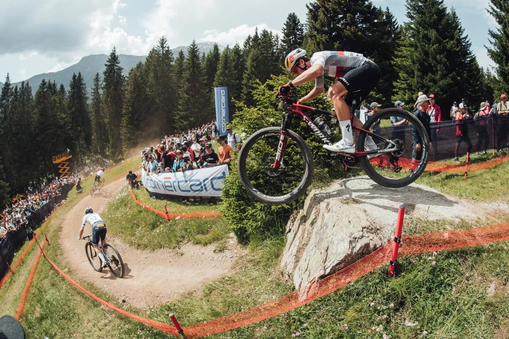 Martin Vidaurre quiere aprovechar la cuarta jornada de la Copa del Mundo UCI XCO para quedar entre los 20 mejores. Foto: Red Bull Content Pool.