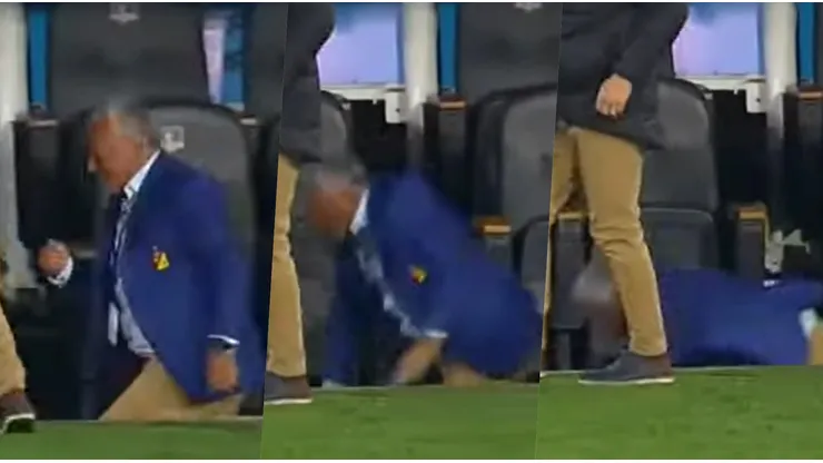 Mario Eusse se pasó de revoluciones celebrando.
