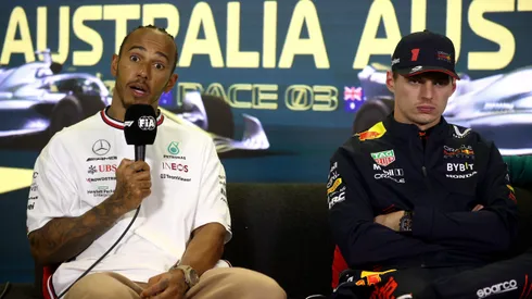 Hamilton y Verstappen sacaron chispas fuera de la pista.