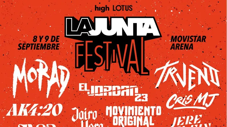 ¿Cuál es la programación y los horarios para el Festival La Junta?