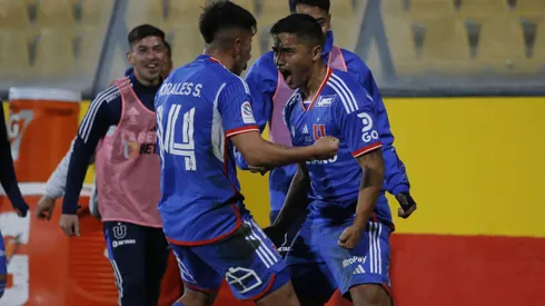 Nicolás Guerra se sacó toda la mala onda de encima con su gol.