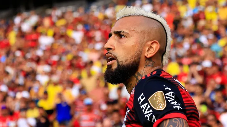 Arturo Vidal no podrá ser alternativa en Flamengo.