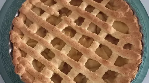 Receta de kuchen de manzana paso a paso.