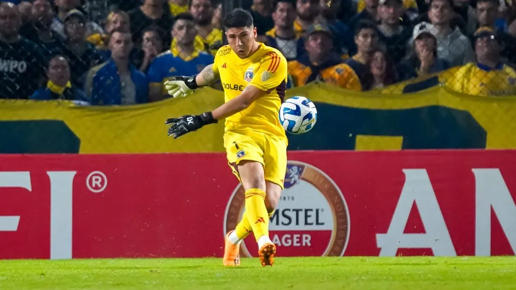 Brayan Cortés no está sumando minutos en Colo Colo y, ante la posible salida de Matías Dituro, Manuel De Tezanos lo postuló a Universidad Católica. Foto: Guille Salazar, RedGol.