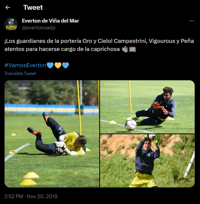 Captura Twitter Everton de Viña del Mar.