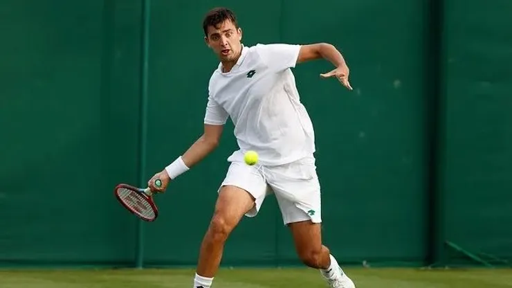 Tomás Barrios sigue dando sorpresa en Wimbledon.