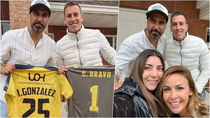 Nacho González y Bravo se juntaron en Chile