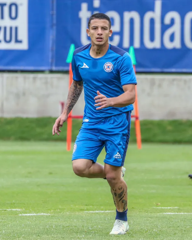 Kevin Castaño, el refuerzo colombiano que confirmó el Cruz Azul. (Twitter Cruz Azul).