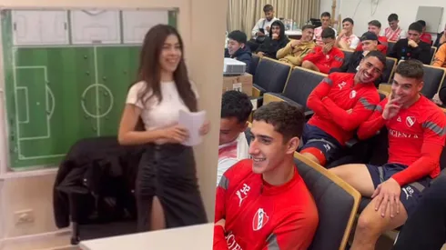 Sara Duque enseña inglés en Independiente.