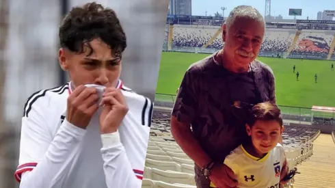 Carlos Caszely aconsejó al pequeño Franco.