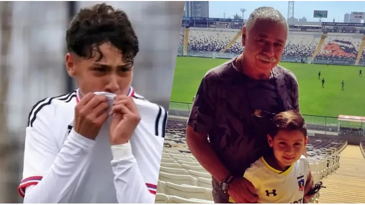 Carlos Caszely aconsejó al pequeño Franco.