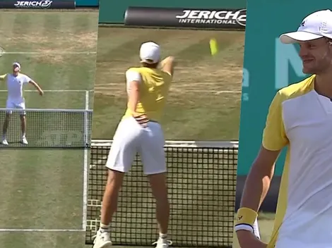 Era más difícil hacer lo que hizo: el fail más épico en la historia del tenis