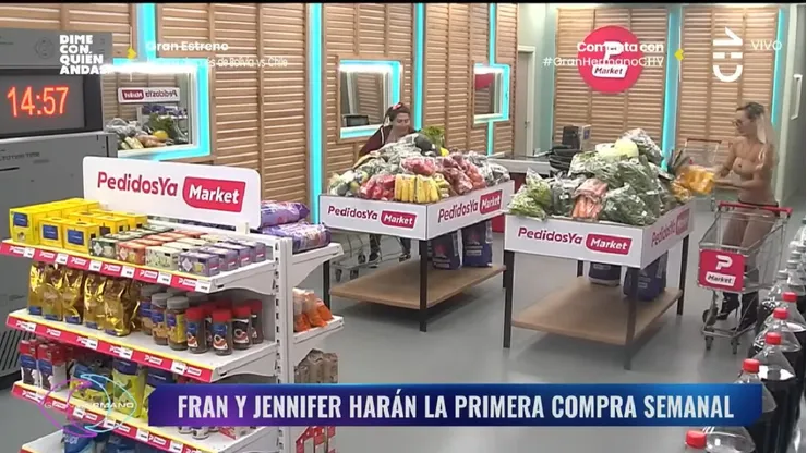 El programa de CHV decidió quienes harán las compras de esta semana.