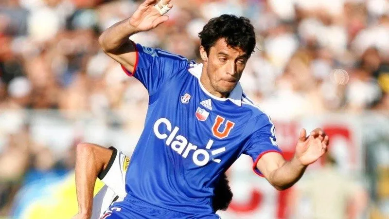 Marcos González en su etapa de jugador de la U.