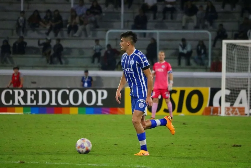 Tras toda una vida en el fútbol chileno con la camiseta de Unión Española, en este 2023 Galdames ha jugado 15 partidos con Godoy Cruz al otro lado de la cordillera. | Foto: Godoy Cruz.